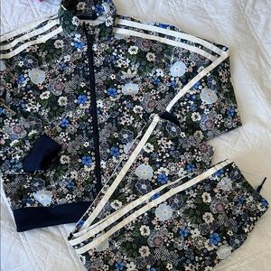 Adidas Floral Pattern Jacket